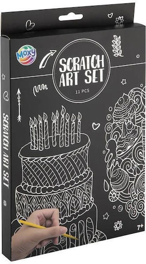 Moxy Scratch Art Комплект 11 Теми Сладки