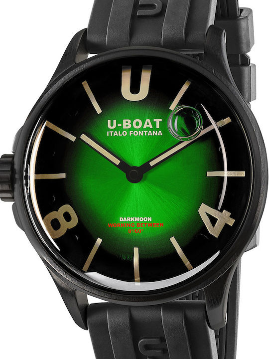 U-Boat Darkmoon Watch Battery with Metal Bracelet U-Boat Darkmoon Watch Battery with Metal Bracelet