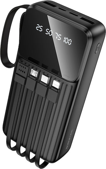 Borofone BJ76A Baterie Externă MagSafe 20000mAh 15W Power Delivery / Quick Charge Neagră
