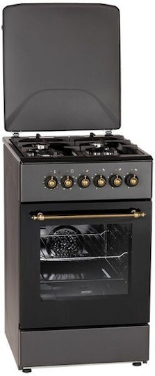 MPM Cooker 58lt W50cm. Black
