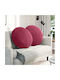 vidaXL Sofa-Kissen aus Samt Rote 29x80cm