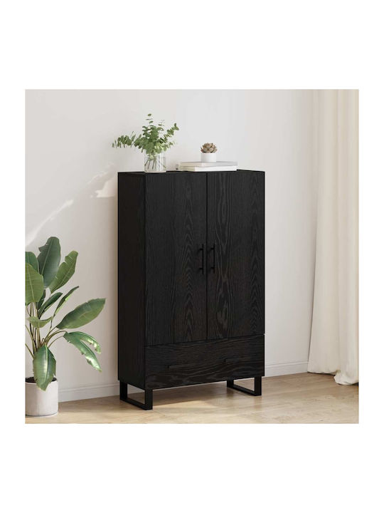 vidaXL Wohnzimmer Vitrine aus Holz & Metall mit...