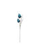 Azra 1 Artificial Flower 95 Eva Foam Dark Blue Set 10 Pieces 022089 Eva Foam