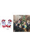 Spring Christmas Glasses 24y02abc Height 15cm Width 17cm Christmas Glasses