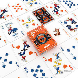 Bicycle Playing Cards Disney Goofy Orange Deck Bicycle Playing Cards Disney Goofy Orange Deck