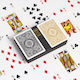 Kem Arrow Wide Set Playing Cards 2pcs Plastic for Poker