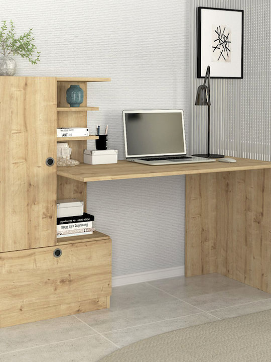 Γραφείο Domingo Ξύλινο Sapphire Oak 149.5x60x12...