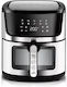 Raf Air Fryer 9lt Ασημί R.5395