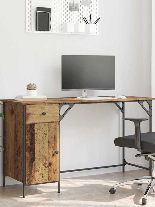 Computer Büro Holz Old Wood 131x48x75cm