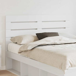 vidaXL Wooden Bed Headboard White 160x100cm