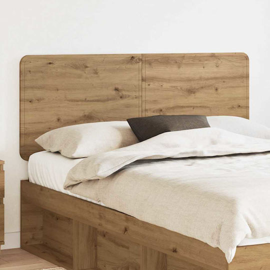 vidaXL Wooden Bed Headboard Artisan Oak 140x100cm