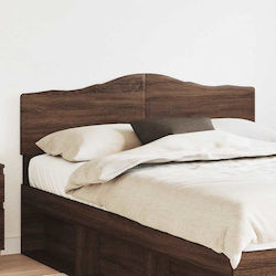 vidaXL Wooden Bed Headboard Brown Oak 160x100cm