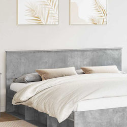 vidaXL Wooden Bed Headboard Gray 200x100cm