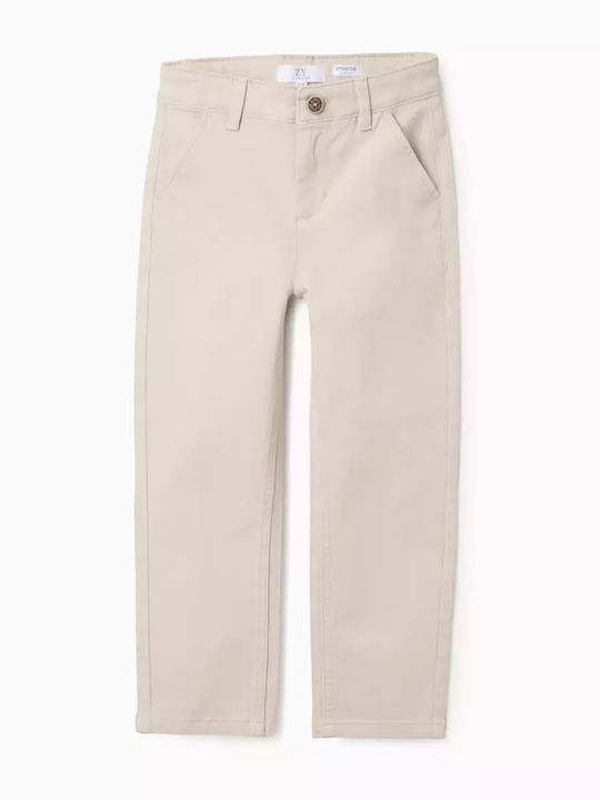Zippy Kinder Schlaghose Chino Light Beige
