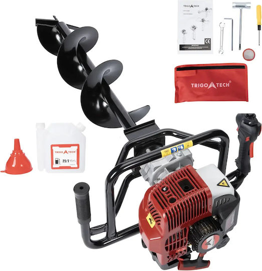 COBI1606 Găuritoare pentru pământ Benzină fără arbore 52cc cu Putere de Cal 2.5hp