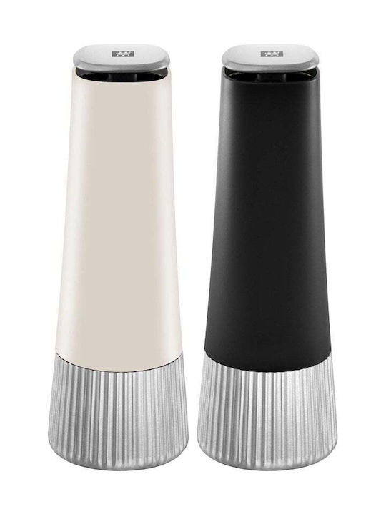 Zwilling J.A. Henckels Set Of Manual Spice Mills Inox In Gray Colour 19cm 2 Pieces