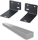 Wall Mounted Speaker Stand (1 Piece) in Black Color