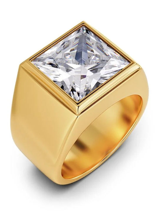 Edblad Γυναικείο Δαχτυλίδι από Ατσάλι Επιχρυσωμένο