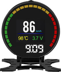 Obd2 Digital Hud Diagnostic Device Dashboard Information Display Windshield Dashboard Display P15