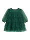 Children's Dress Long Sleeve Green