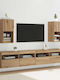 Wohnzimmer TV-Einheit Artisan Oak mit Beleuchtung L30.5xB30xH60cm