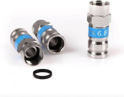 Axred F Connector Πρεσσας Hq Box 100 Τεμ