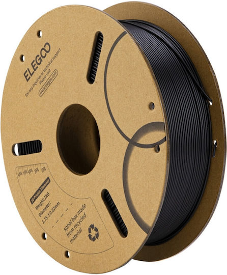 Elegoo PLA 3D Printer Filament 1.75mm Black 1kg
