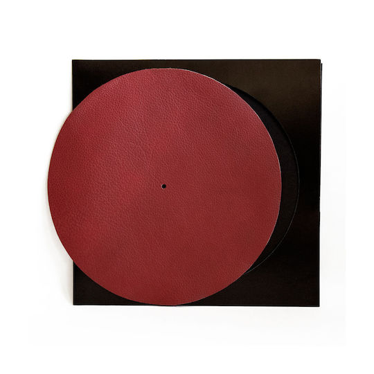 Simply Analog Slipmat Premium Leder Edition Rotes
