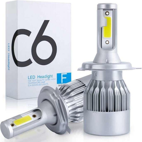 VenCore Lamps Car & Motorcycle H16 LED 6000K Cold White 12-24V / 12V 1pcs