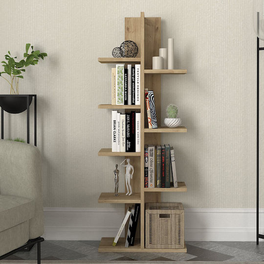 Βιβλιοθήκη Tree Sapphire Oak 45x21.4x121.8εκ. Βιβλιοθήκη Tree Sapphire Oak 45x21.4x121.8εκ.