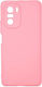 Xiaomi Mi 11i K40 K40 Pro Poco F3 Silky Soft Touch Silicone Pink Camera Protection Case
