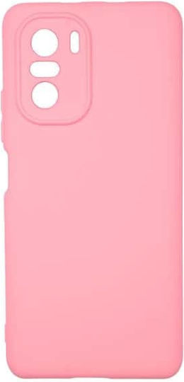 Xiaomi Mi 11i K40 K40 Pro Poco F3 Silky Soft Touch Silicone Pink Camera Protection Case