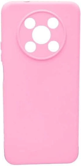 Θήκη Huawei Nova Y90 Silky Soft Touch Silicone Ροζ Προστασία Κάμερας