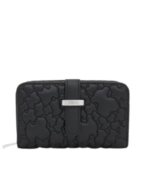 Billetera M Leather Women's Wallet Classic Black