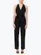 Women's Sleeveless One-piece Suit Black