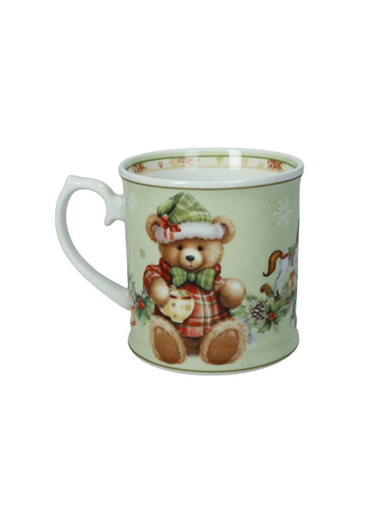 Κούπα Πορσελάνη 350ml Πράσινη Coccole Brandani 80108