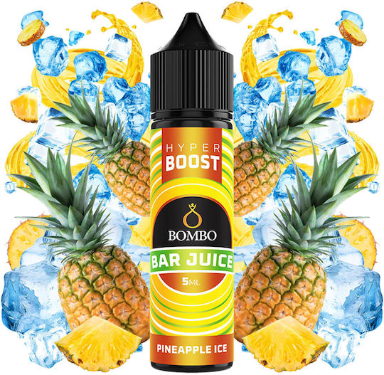 Bombo Pineapple Ice Bar Juice Hyper Boost Flavorshot 5/60ml