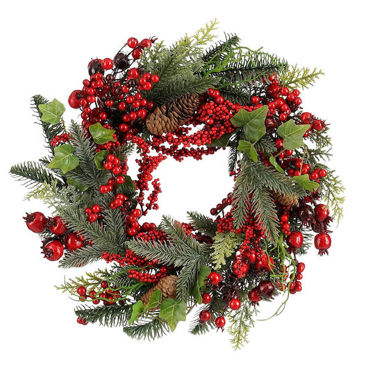 Edelman Christmas Decorative Wreath 40cm Norah