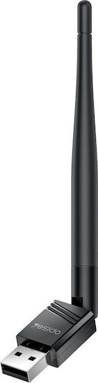 Yesido Αντάπτορας Δικτύου USB με Ασύρματη Σύνδεση Wi-Fi 150Mbps