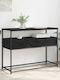 Конзолна маса Метална Black Beech Д100xШ40xВ75cm