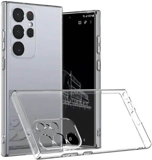 Samsung Galaxy S25 Ultra Silicone Transparent Camera Protection Cover