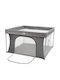 Bebe Stars Park with Mattress Gray 126x126cm