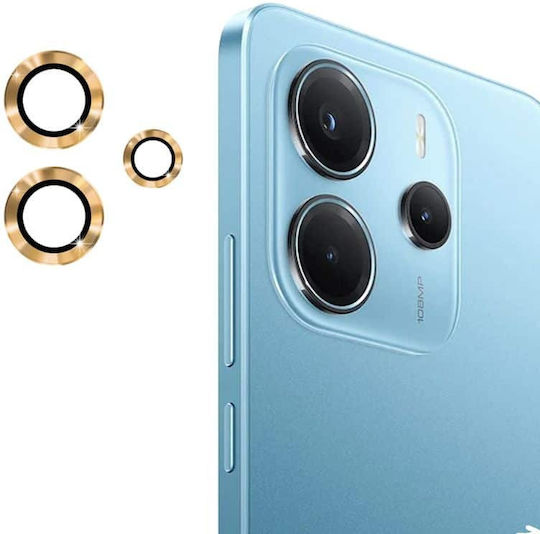 Προστασία Κάμερας Tempered Glass Xiaomi Redmi Note 14 4g Μεταλλικό Χρυσό