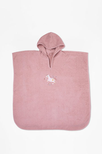 Sunshine Baby Hooded Towel Pink 75x75cm