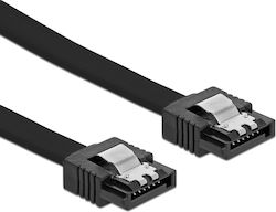 Powertech 7-Pin SATA III to 7-Pin SATA III Cable 50cm Black (CAB-W049)