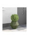 vidaXL Pot Metallic Green 50x50x40cm.
