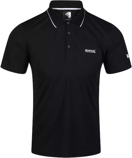 Μπλούζα Polo Maverik V Regatta Black Μαύρο