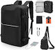 Vevor Military Backpack Travel Black 80lt
