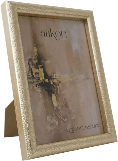Ankor Рамка За Снимки Стенна Със Златист Рамка Пластмасова 10x15 Ankor Рамка За Снимки Стенна Със Златист Рамка Пластмасова 10x15