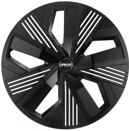 Lampa Car Hubcap Set 15" 4pcs Black